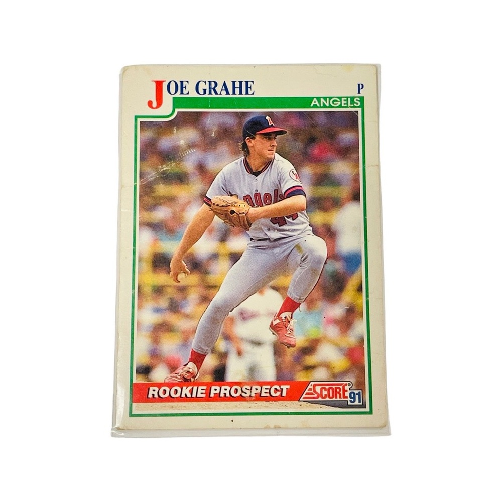 1991 Score - #367 Joe Grahe, California Angels